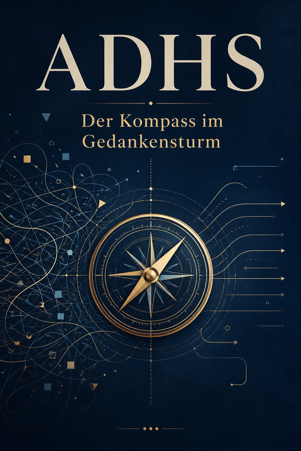 Buchcover: ADHS – Der Kompass im Gedankensturm