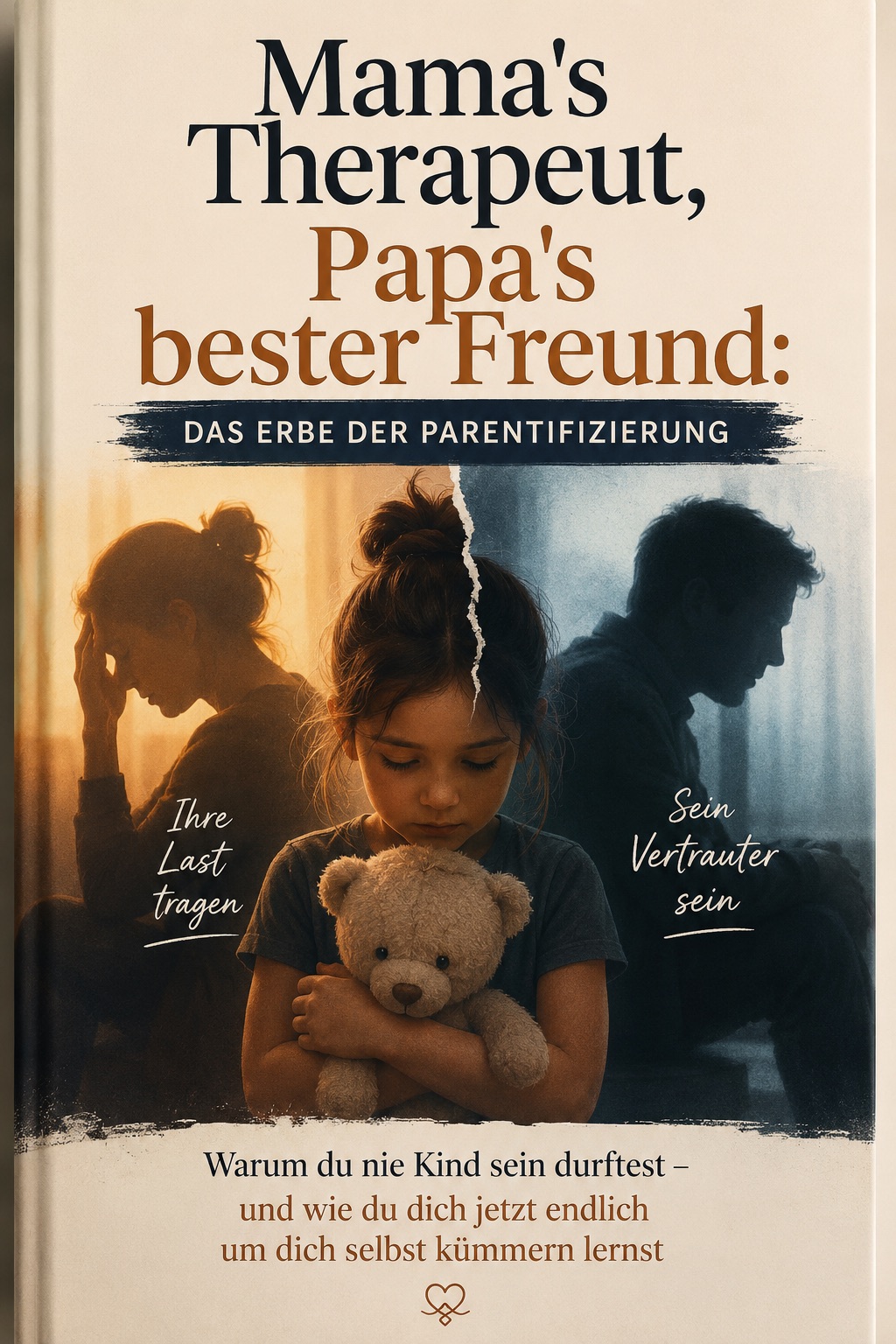 Buchcover: Mama's Therapeut, Papa's bester Freund – Das Erbe der Parentifizierung