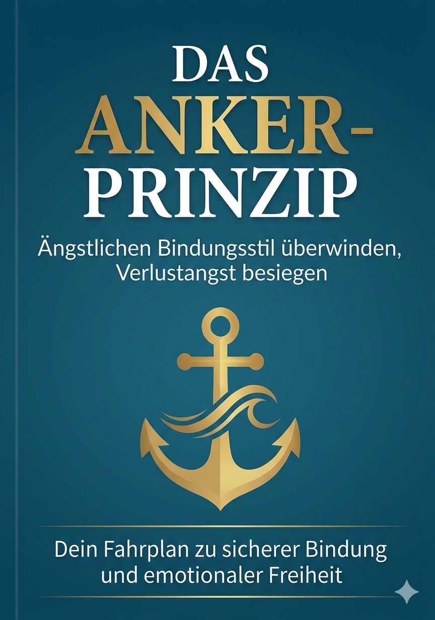 Buchcover: Das Ankerprinzip – Ängstlichen Bindungsstil überwinden, Verlustangst besiegen