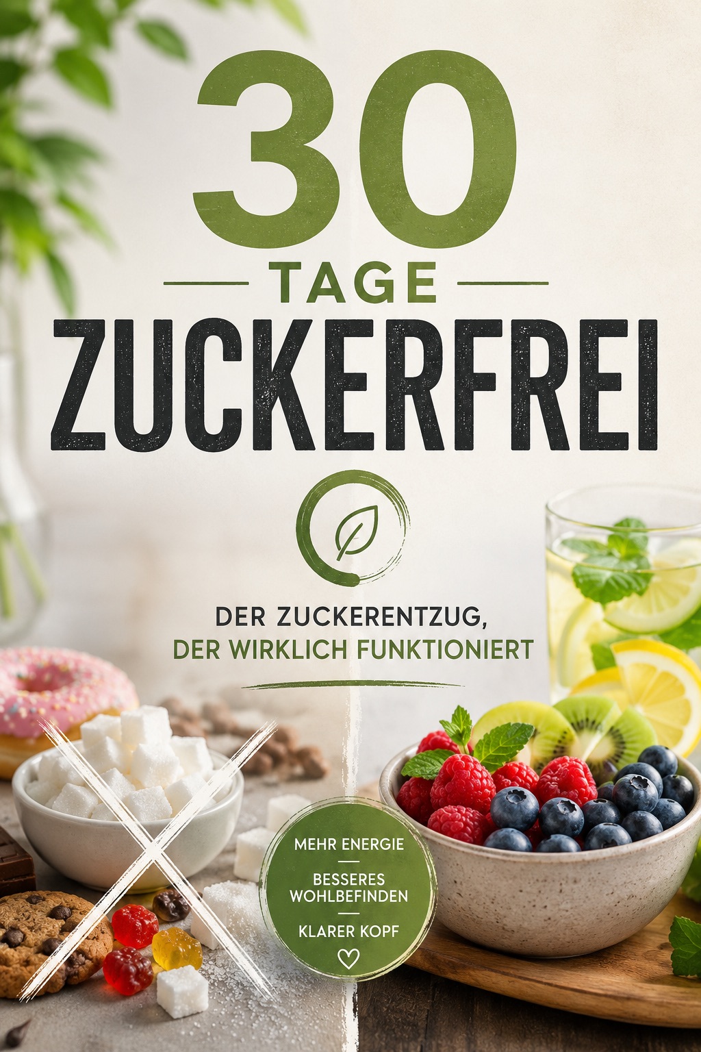 Buchcover: 30 Tage zuckerfrei: Der Zuckerentzug, der wirklich funktioniert